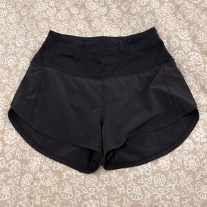 Lululemon speed ups 2.5in high rise